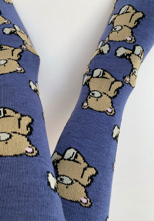 Calcetas "Teddy Bloo" Color Azul
