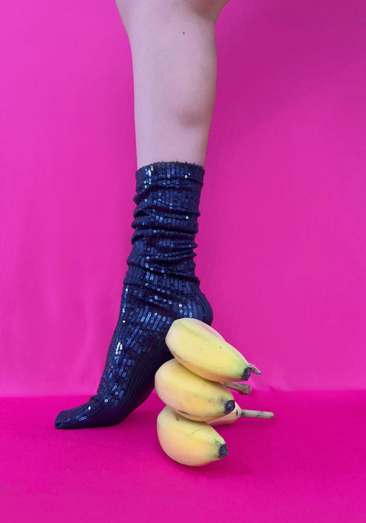 Calcetas “Calista” Color Azul Marino