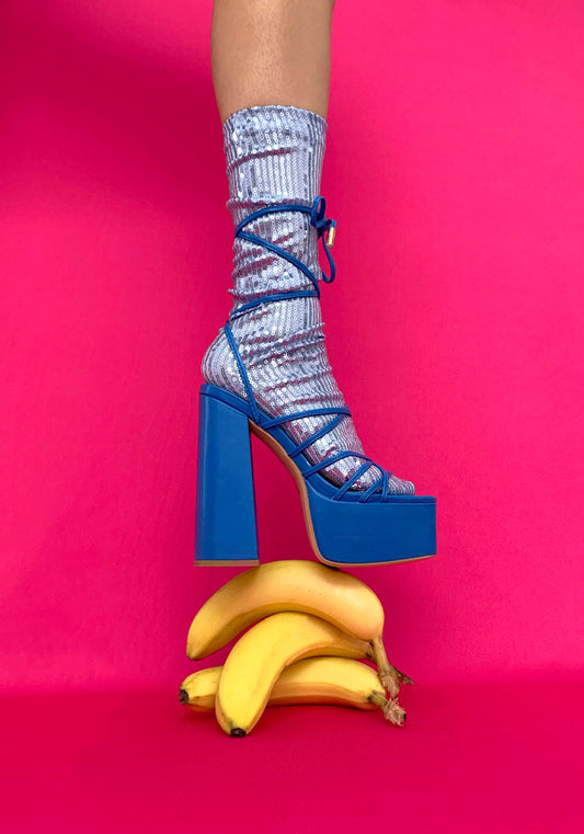 Calcetas “Calista” Color Baby Blue