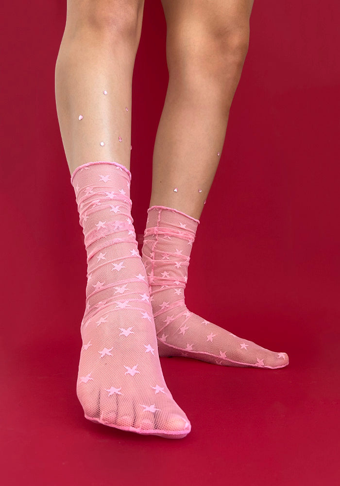 Calcetas "Beiyo" Color Rosa