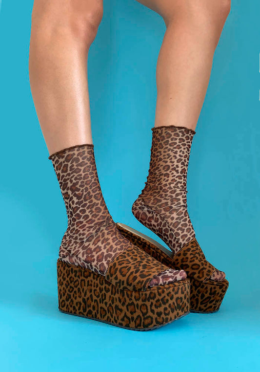 Calcetas “Pimelina" Animal Print
