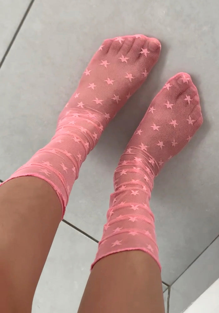 Calcetas "Beiyo" Color Rosa