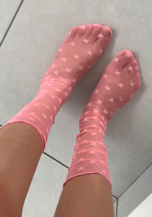 Calcetas "Beiyo" Color Rosa