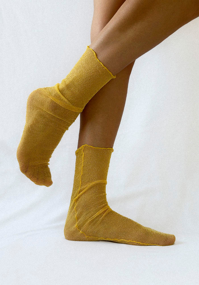 Calcetas “Gala” Color Amarillo