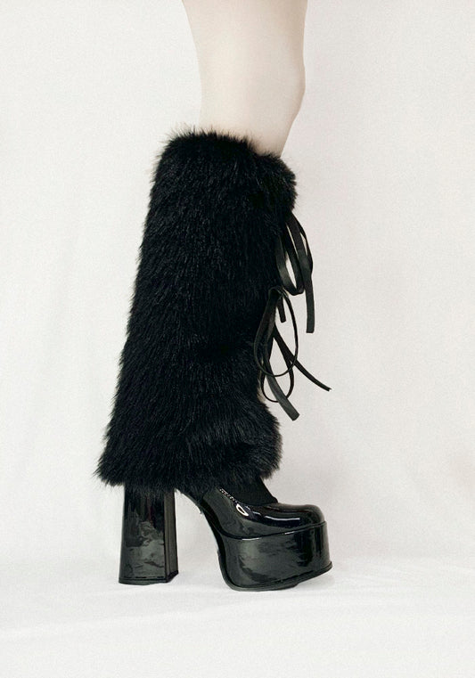 Calentadores "Belinda" Color Negro