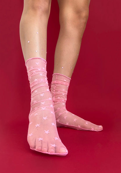 Calcetas "Beiyo" Color Rosa