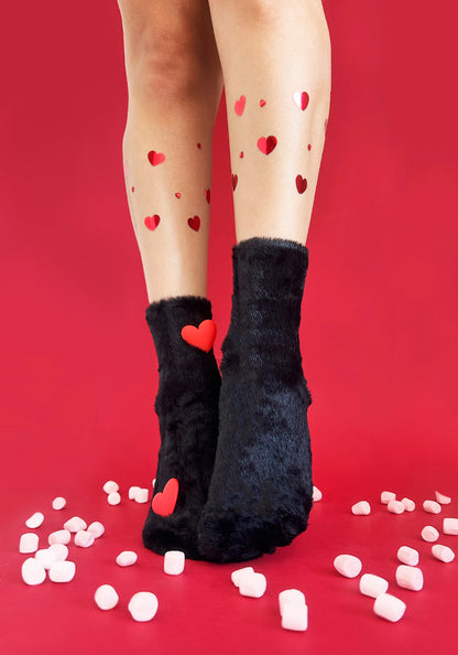 Calcetas "Tricot" Color Negro
