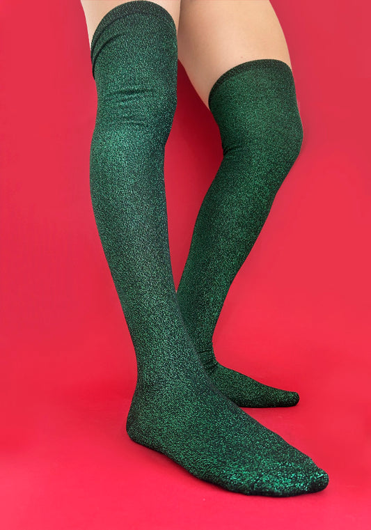 Calcetas "Luzente" Color Verde