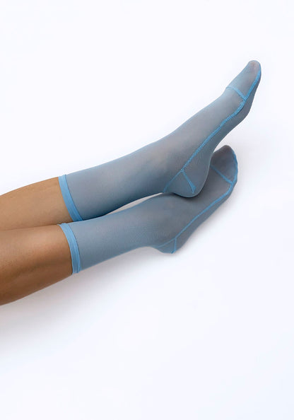 Calcetas “Boreal" Color Baby Blue