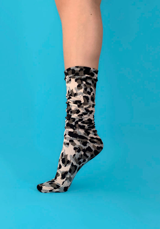 Calcetas “Ribby” Color Gris